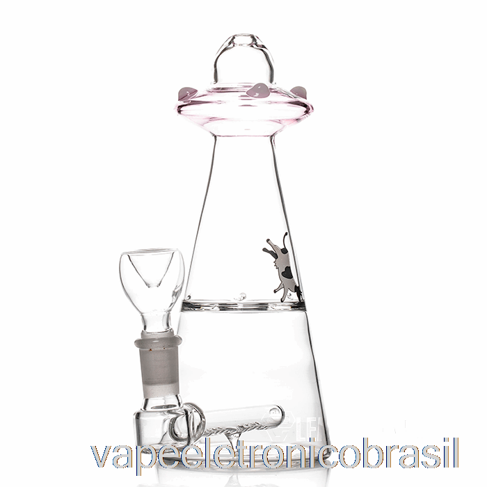 Vape Recarregável Hemper Ufo Vortex Bong Rosa